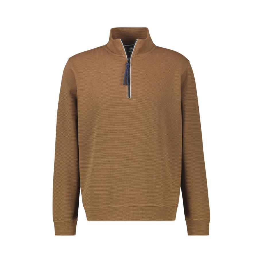 Lerros LERROS Sweatshirt donkerbruin -