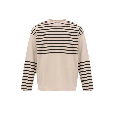 Dandalo Dandalo Sweatshirt stone grey / zwart