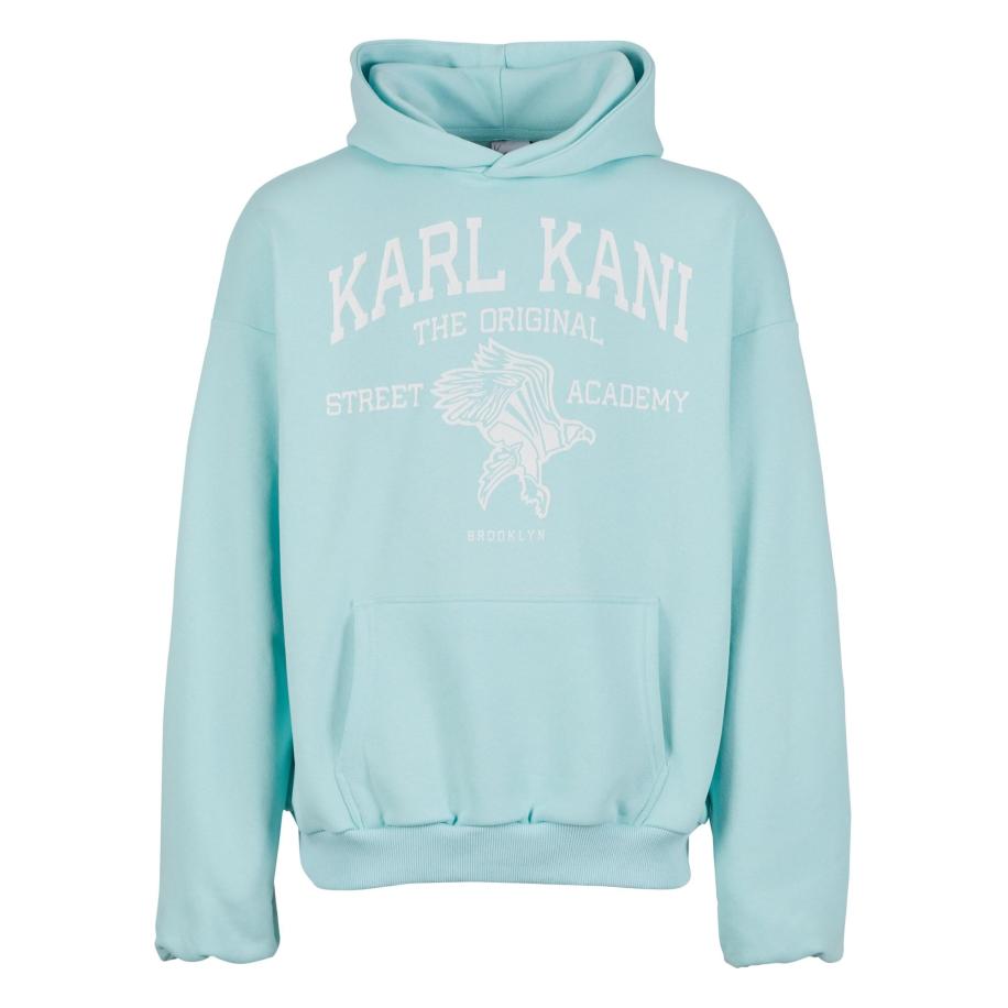 Karl Kani Karl Kani Sweatshirt Street Academy aqua / wit -