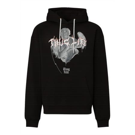 Thug Life Sweatshirt Atmosphere zwart