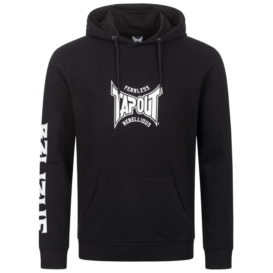 Tapout Tapout Sweatshirt B3LI3VE zwart / wit -
