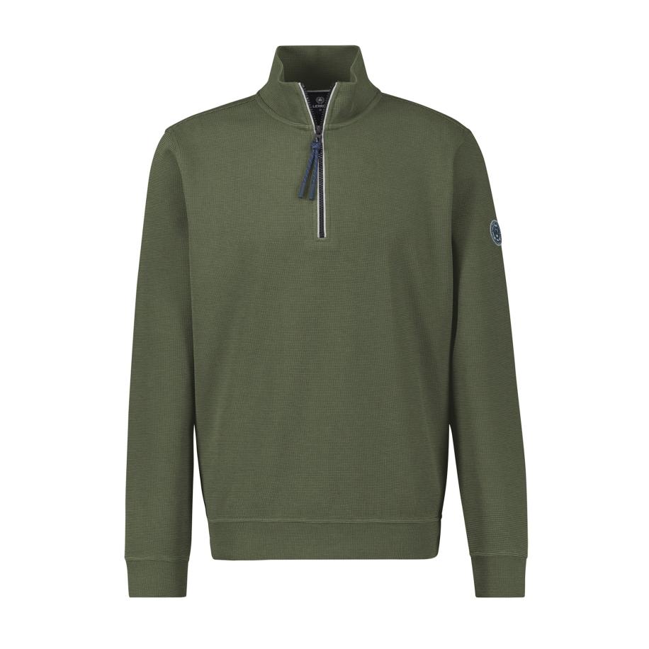 Lerros LERROS Sweatshirt olijfgroen -