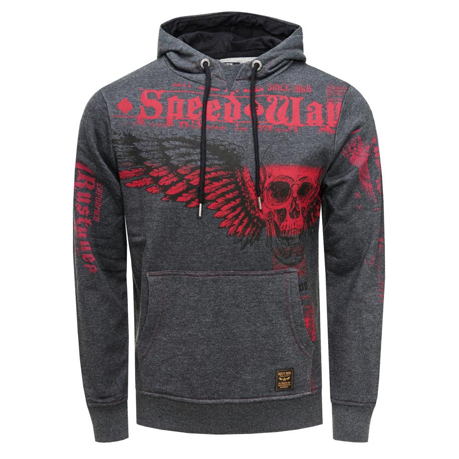 Rusty Neal Rusty Neal Sweatshirt antraciet -