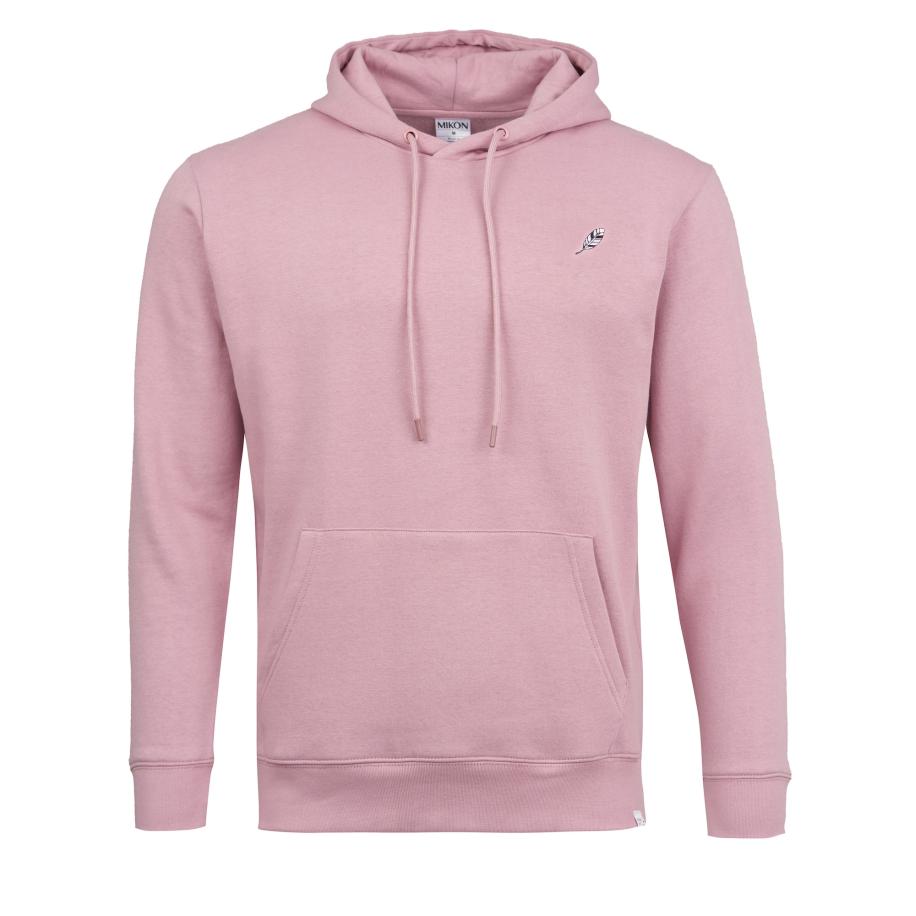 Mikon Mikon Sweatshirt Feder pink / zwart / wit -