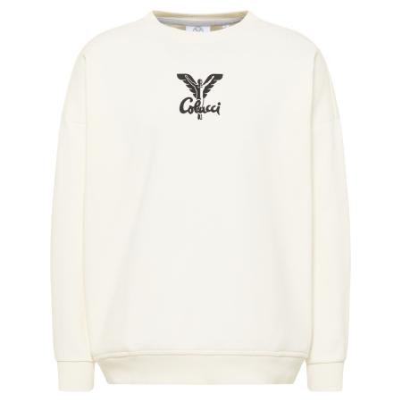 carlo colucci Carlo Colucci Sweatshirt Di Quirico zwart / wit