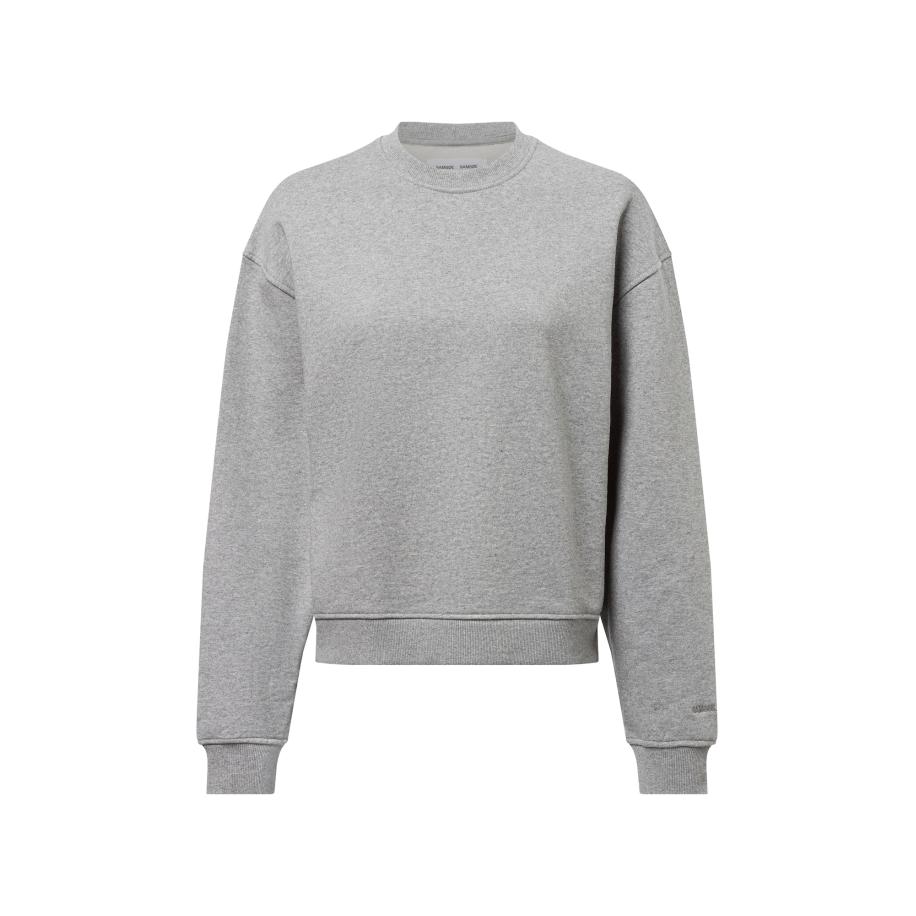 Samsøe Samsøe Sweatshirt Savan grijs gemêleerd Grijs