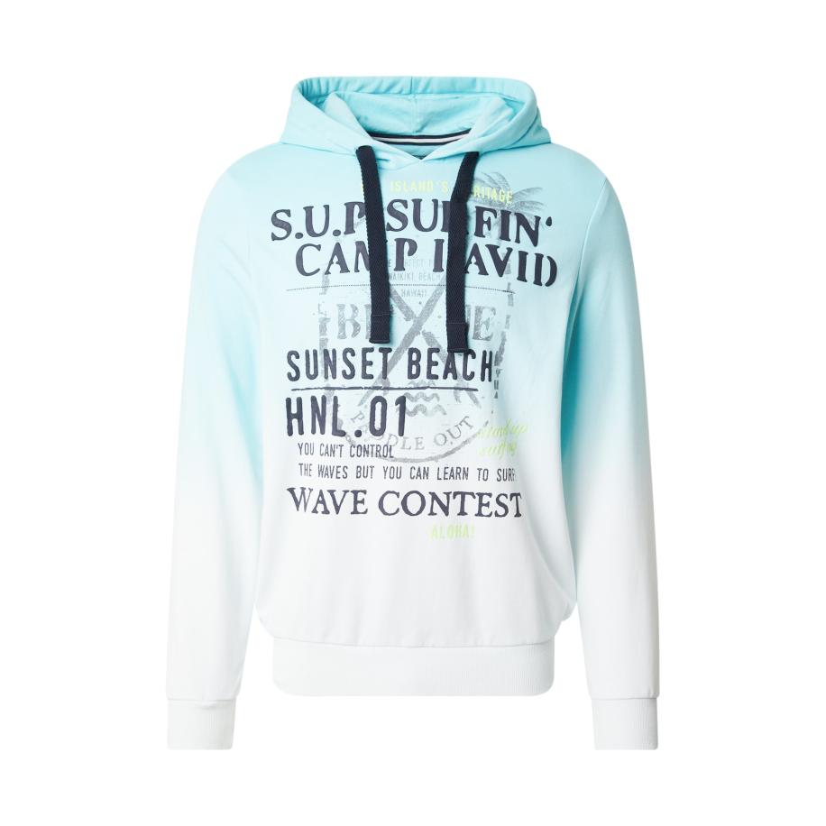 Camp David CAMP DAVID Sweatshirt Sunset Beach navy / aqua / lichtgroen / wit -