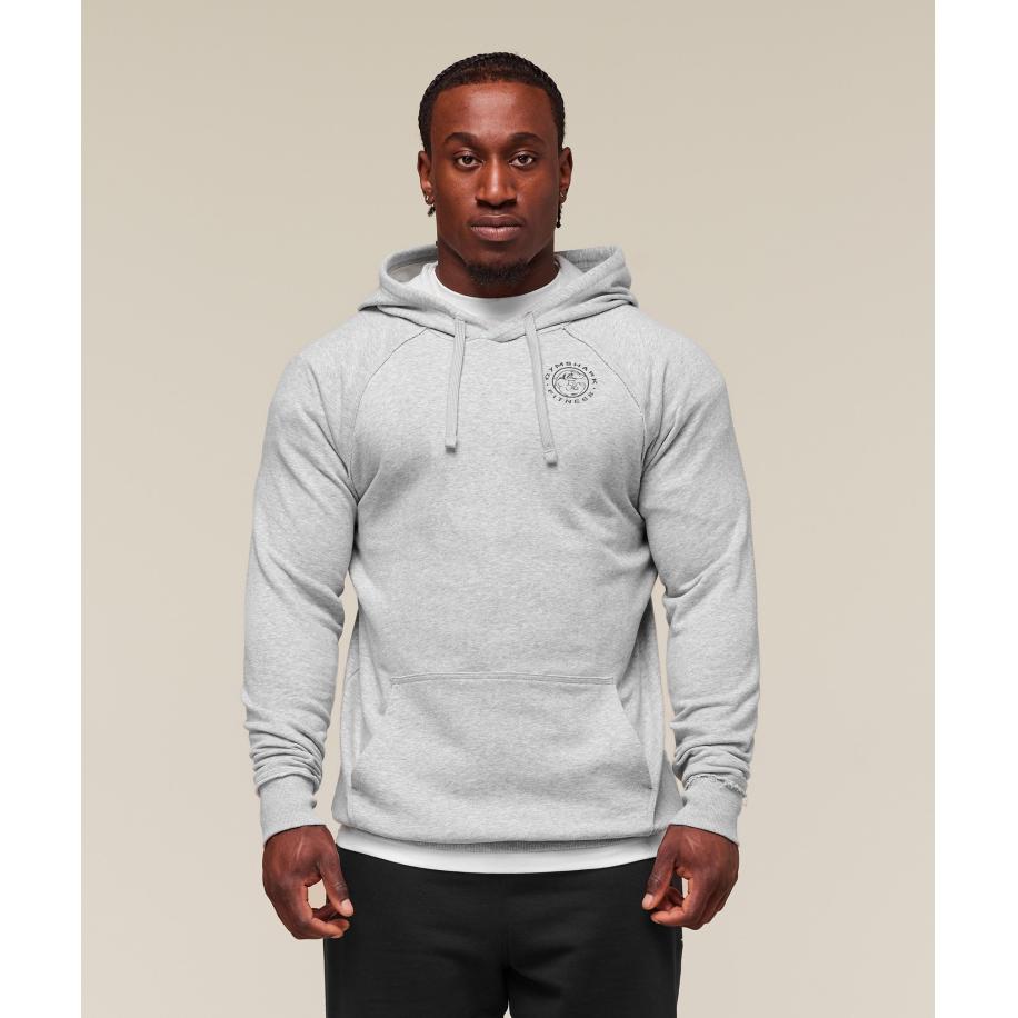 Gymshark Legacy Hoodie Light Grey Marl Grijs