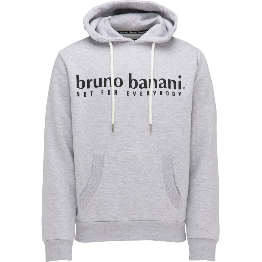 Bruno Banani Bruno Banani Sweatshirt Ramos grijs gemêleerd / zwart / wit -