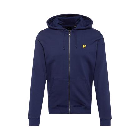 Lyle & Scott Lyle & Scott Sweatvest navy / geel / zwart