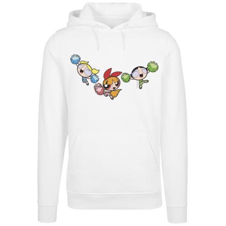 F4NT4STIC F4NT4STIC Sweatshirt Powerpuff Girls Cheerleaders blauw / grasgroen / pink / wit