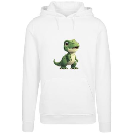 F4NT4STIC F4NT4STIC Sweatshirt Süßer grüner Dino groen / wit