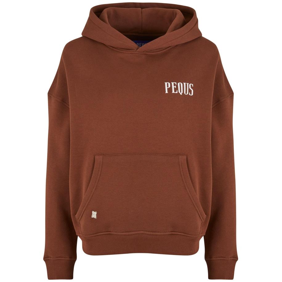 Pequs Sweatshirt lichtbeige / bruin Bruin