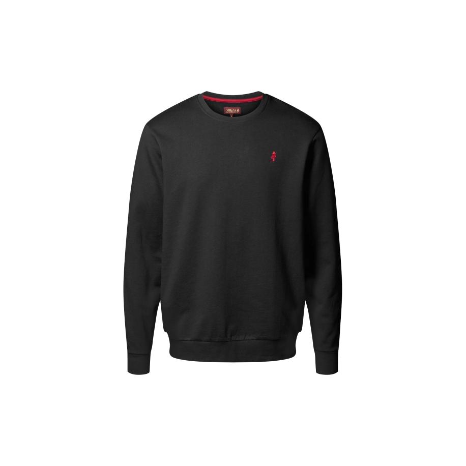 MCS MCS Sweatshirt Skyler rood / zwart -