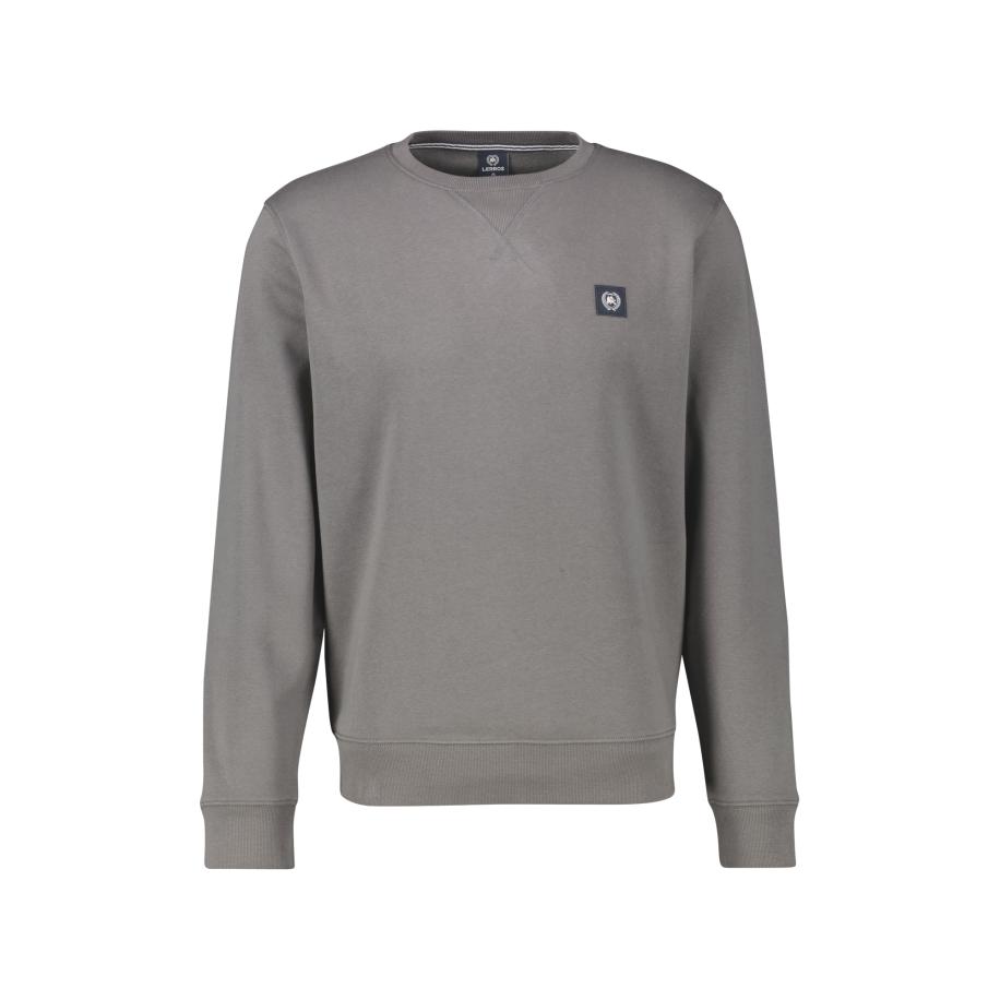 Lerros LERROS Sweatshirt Urbaner basaltgrijs -