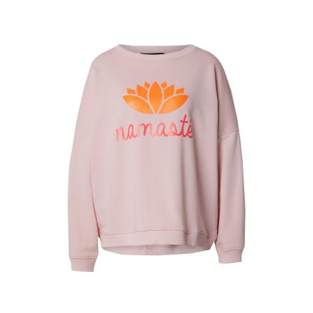 miss goodlife miss goodlife Sweatshirt Namaste koraal / donkeroranje / rosa