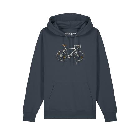 Watapparel Watapparel Sweatshirt Doodle Bike antraciet / gemengde kleuren