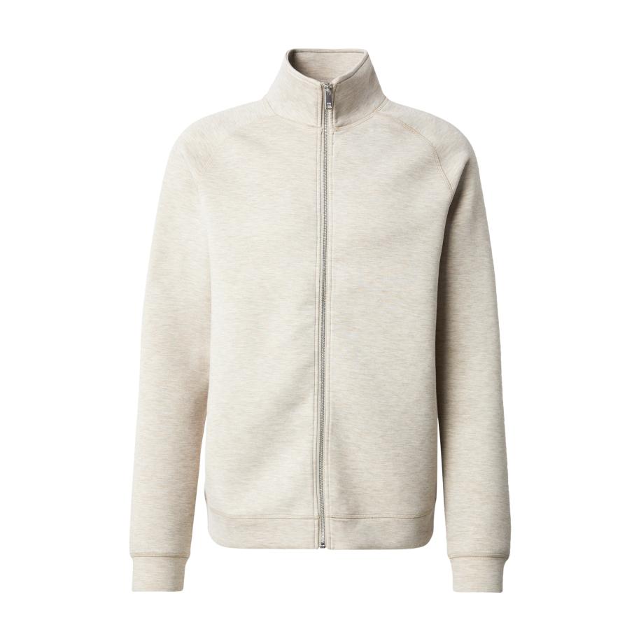 Casual Friday Casual Friday Sweatvest Sigurd beige gemêleerd -