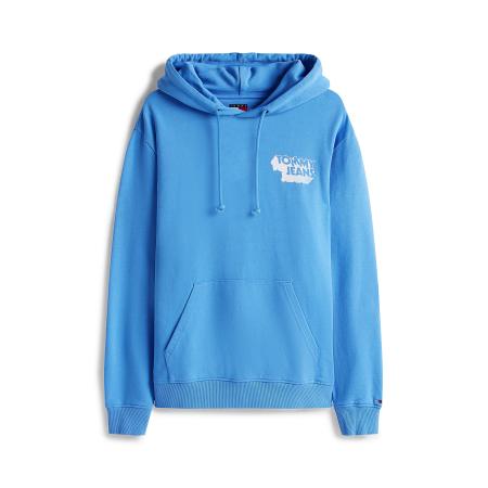 Tommy Jeans Tommy Jeans Sweatshirt hemelsblauw / wit