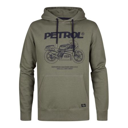 Petrol Industries Petrol Industries Sweatshirt kaki / zwart