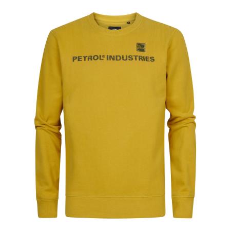 Petrol Industries Petrol Industries Sweatshirt mosterd / zwart