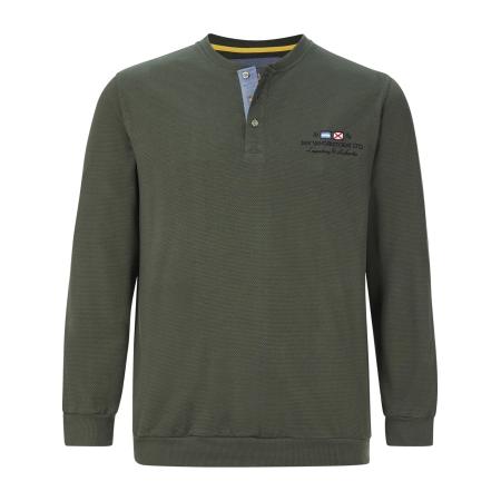 jan vanderstorm Jan Vanderstorm Sweatshirt Viljar groen