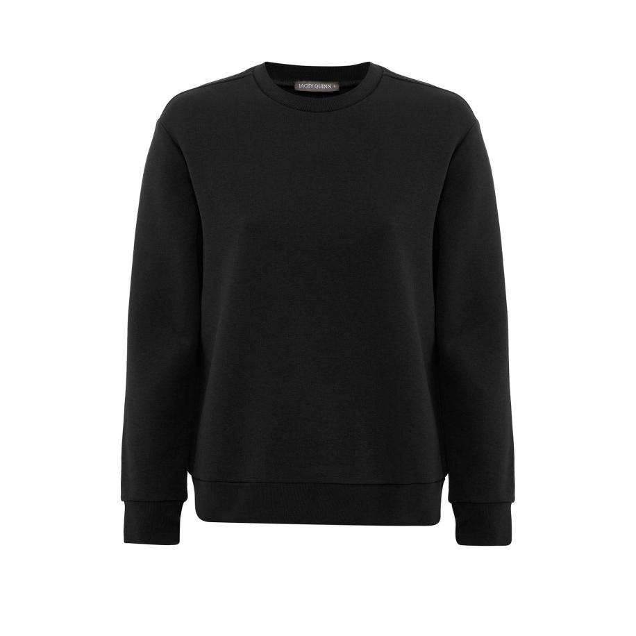 Jacey Quinn Jacey Quinn Sweatshirt zwart -