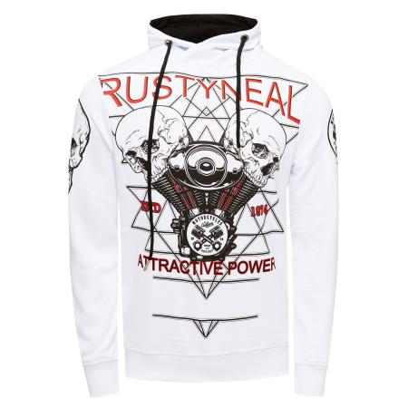 Rusty Neal Rusty Neal Sweatshirt rood / zwart / wit