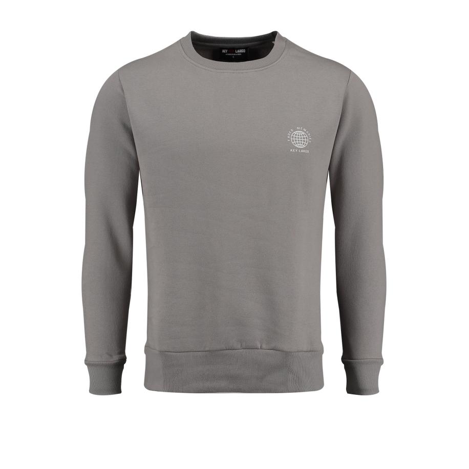Key Largo Key Largo Sweatshirt grijs / zwart / wit -