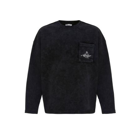 Dandalo Dandalo Sweatshirt zwart / wit