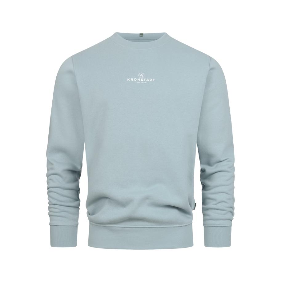 Kronstadt Kronstadt Sweatshirt lichtblauw -