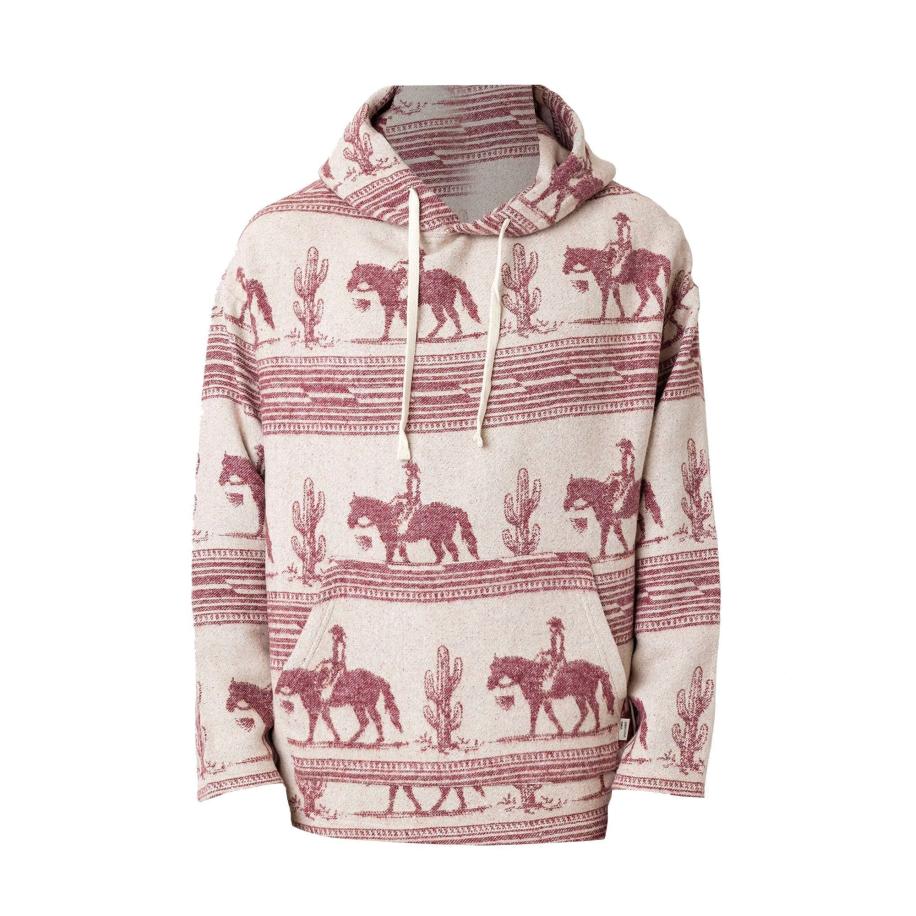 Dandalo Dandalo Sweatshirt lichtbeige / bordeaux -