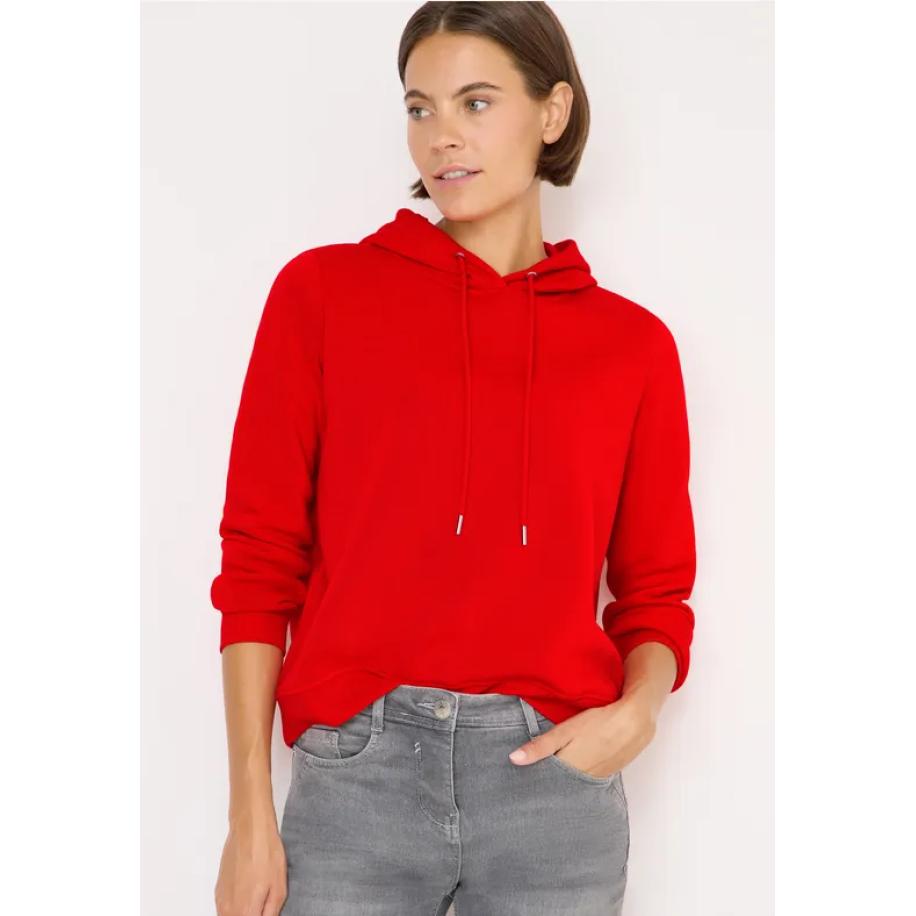 CECIL Sweater met capuchon Oranje