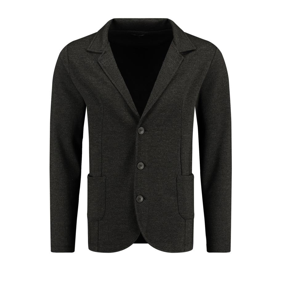 Key Largo Key Largo Sweatvest JIM grijs / antraciet -