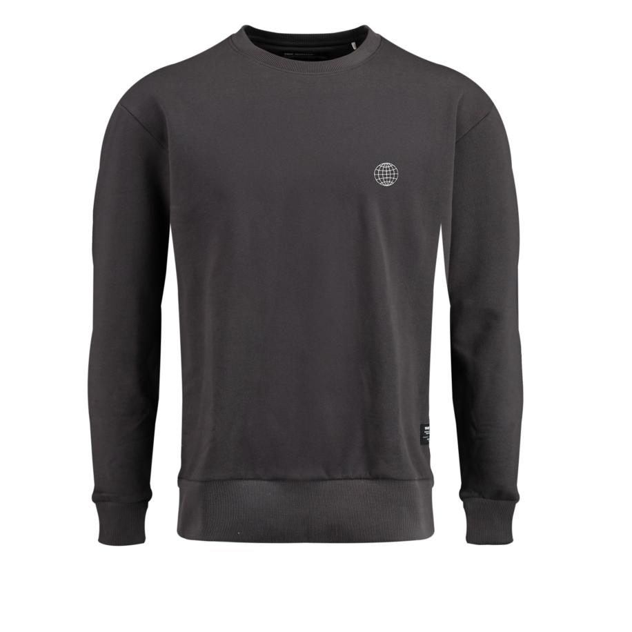 Key Largo Key Largo Sweatshirt zwart / wit -