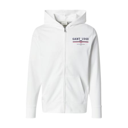 Gant GANT Sweatvest marine / vuurrood / wit