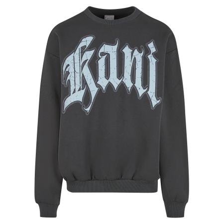 Karl Kani Sweatshirt lichtblauw / antraciet