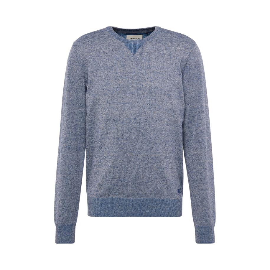 Blend BLEND Trui Bruton blauw gemêleerd -