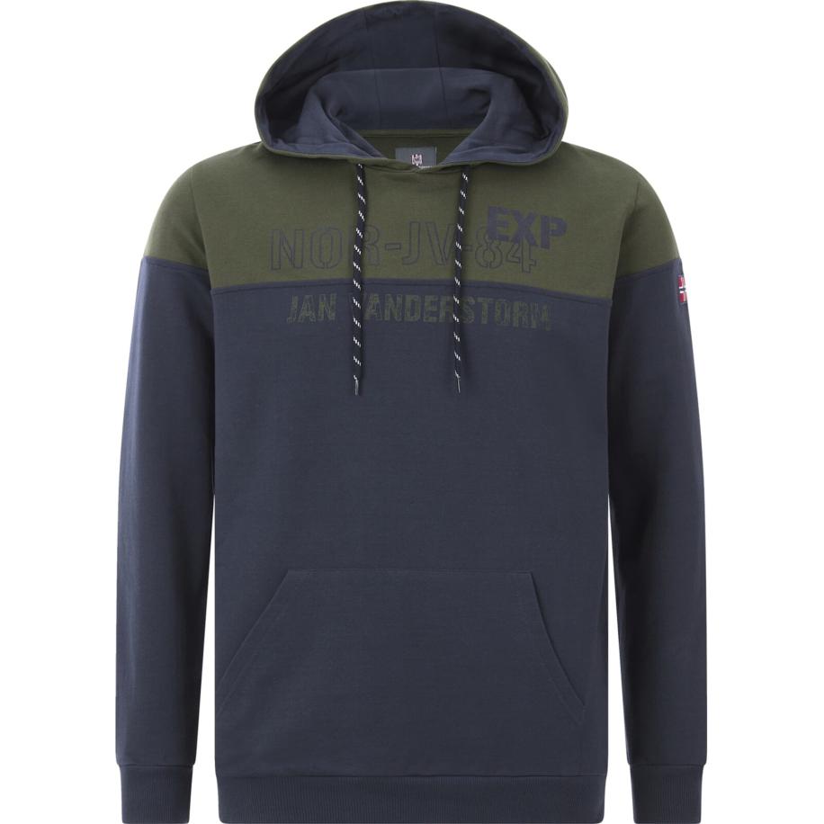 jan vanderstorm Jan Vanderstorm Sweatshirt Jerres donkerblauw / groen -