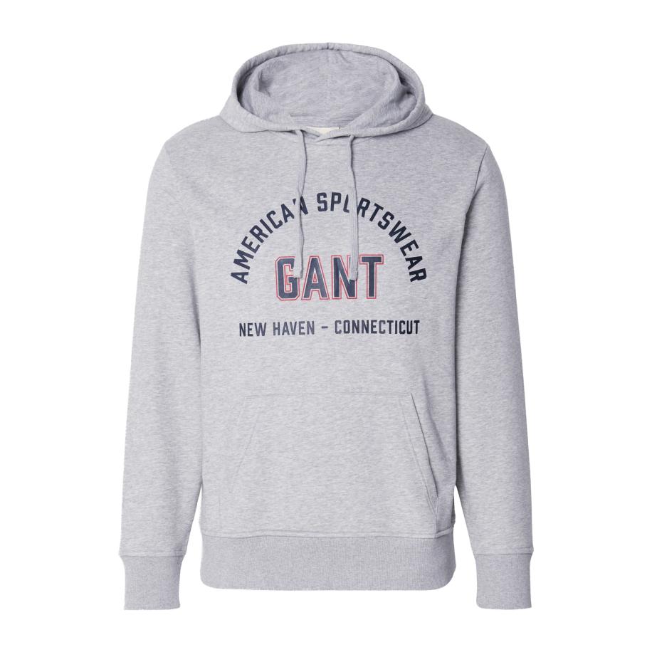 Gant GANT Sweatshirt marine / grijs gemêleerd / rood -