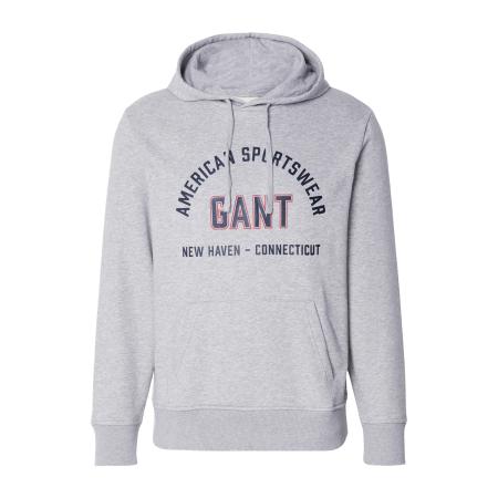 Gant GANT Sweatshirt marine / grijs gemêleerd / rood