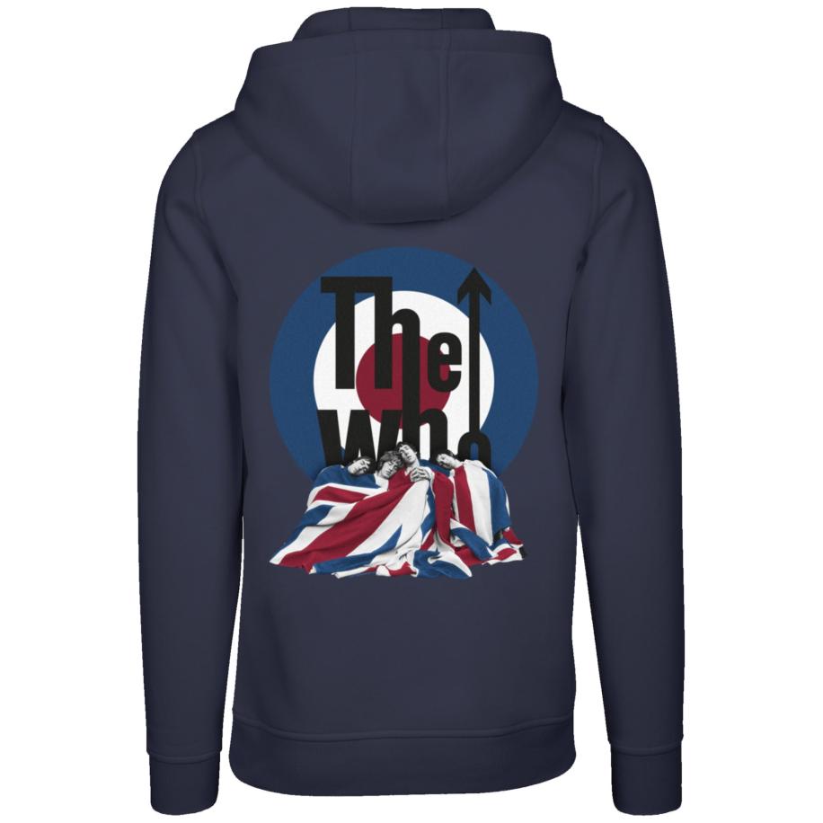 F4NT4STIC Sweatshirt The Who Flag Blanket donkerblauw Blauw
