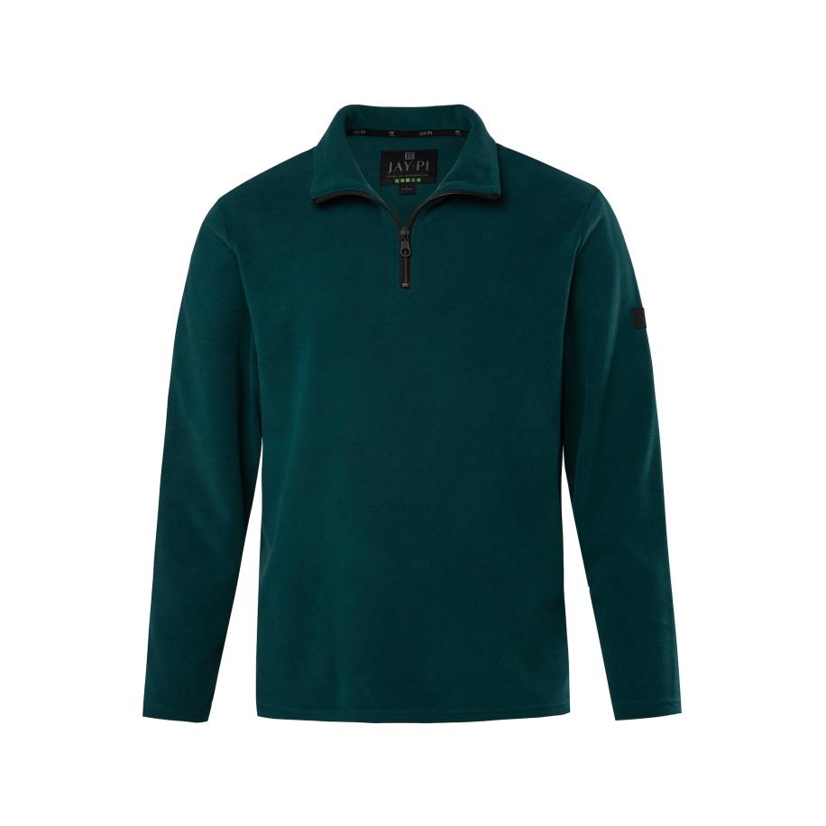 JAY-PI JAY-PI Sweatshirt donkergroen -