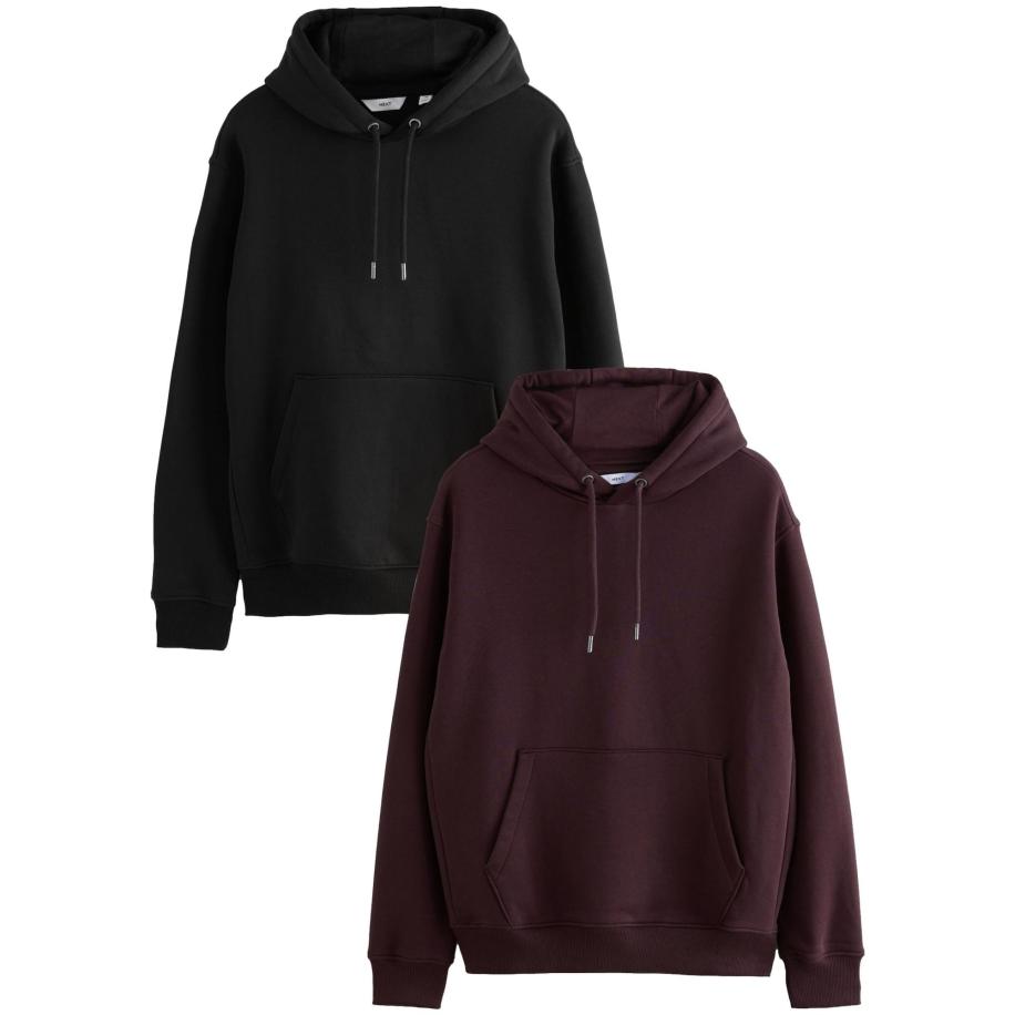 Next Next Sweatshirt wijnrood / zwart -