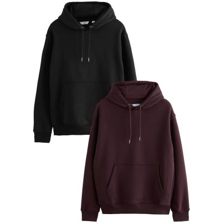 Next Next Sweatshirt wijnrood / zwart