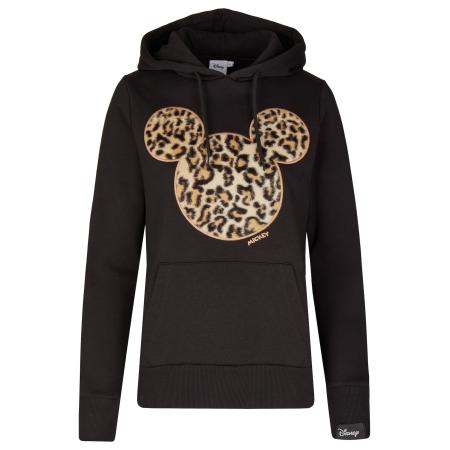 Course Course Sweatshirt Mickey Flock bruin / zwart