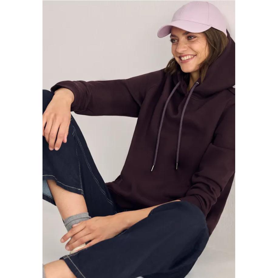 CECIL Sweater met capuchon Rood