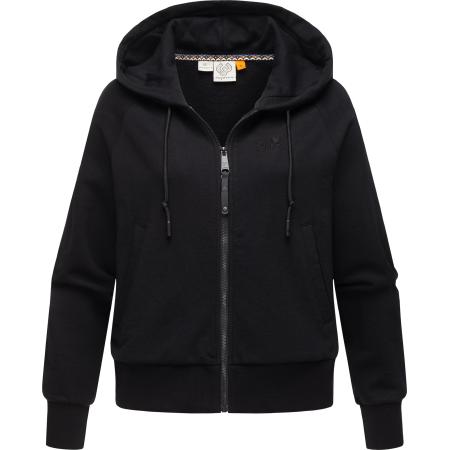 Ragwear Ragwear Sweatvest Taila zwart