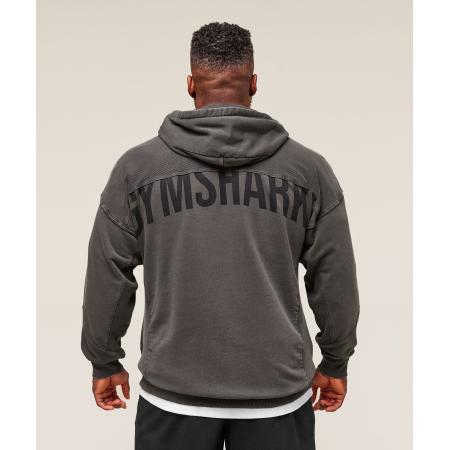 Gymshark Power Washed Hoodie Onyx Grey
