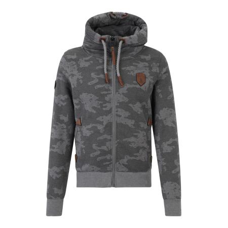 Naketano naketano Sweatvest lichtgrijs / donkergrijs